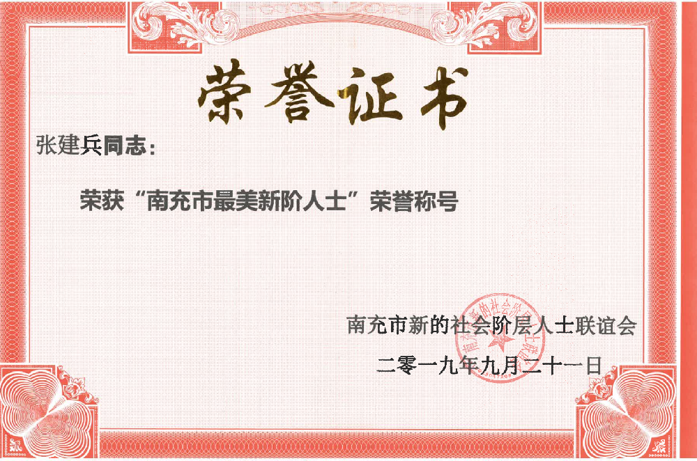 南充市最美新阶人士