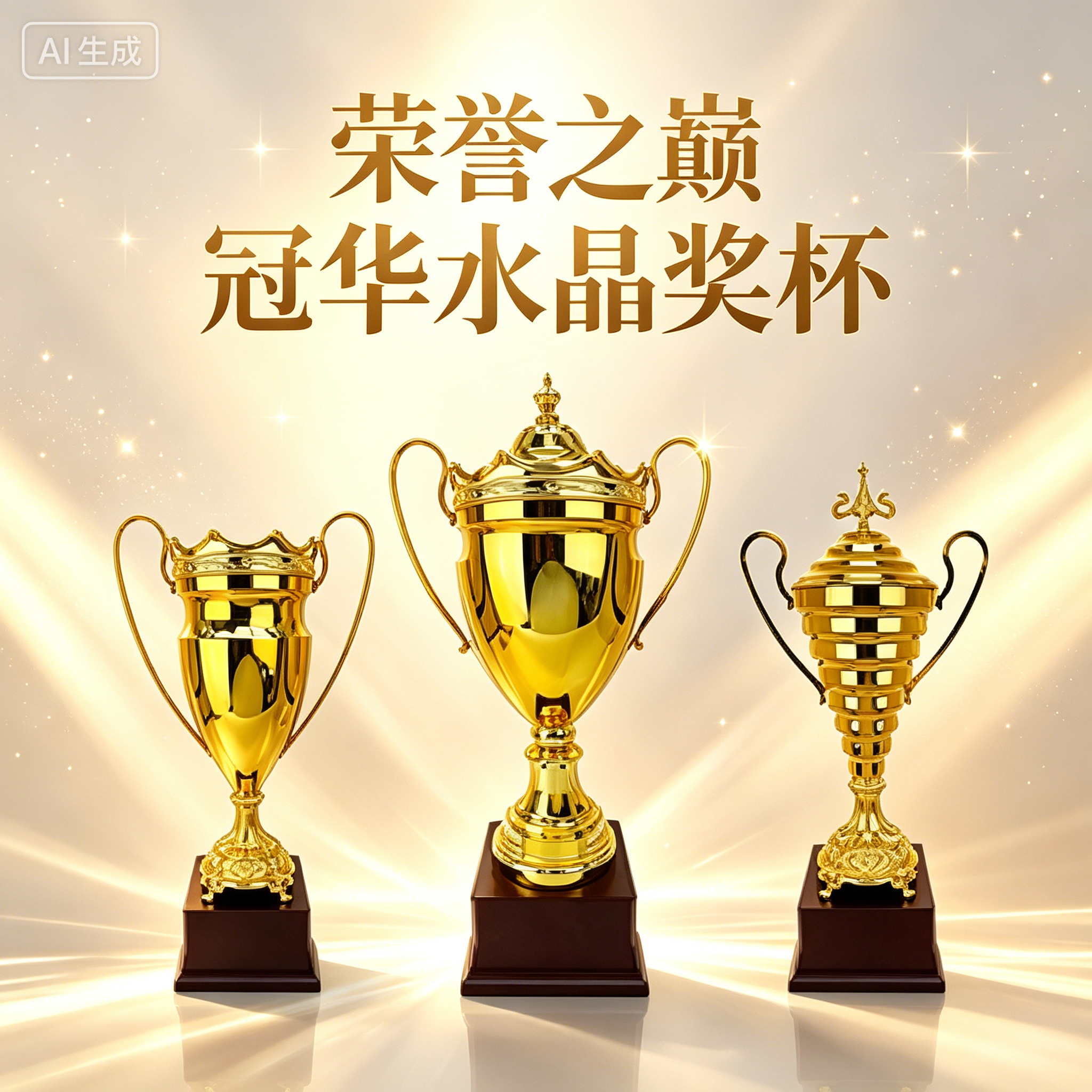 成都金属冠军奖杯奖之门奖杯